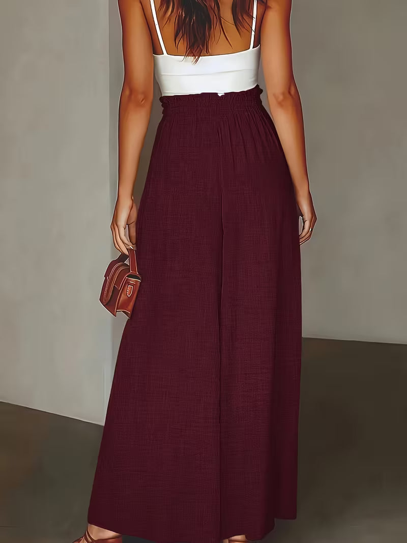 🌿 Pantalón Palazzo Nora™ | Elegancia y Comodidad en Cada Paso ✨