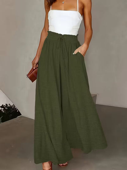 🌿 Pantalón Palazzo Nora™ | Elegancia y Comodidad en Cada Paso ✨